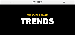 Desktop Screenshot of dyntex.eu