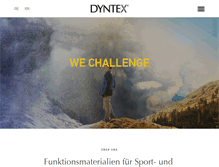 Tablet Screenshot of dyntex.eu